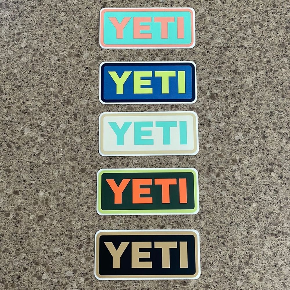 Yeti stickers (20) - Picture 2 of 2